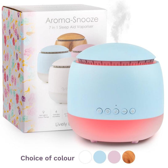 Lively Living Aroma-Snooze 7 in 1 Sleep Aid Humidifier Blue