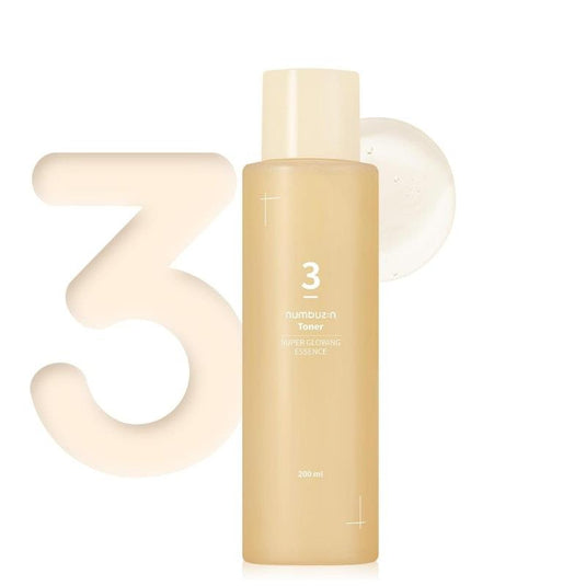 Numbuzin No.3 Super Glowing Essence Toner 200ml