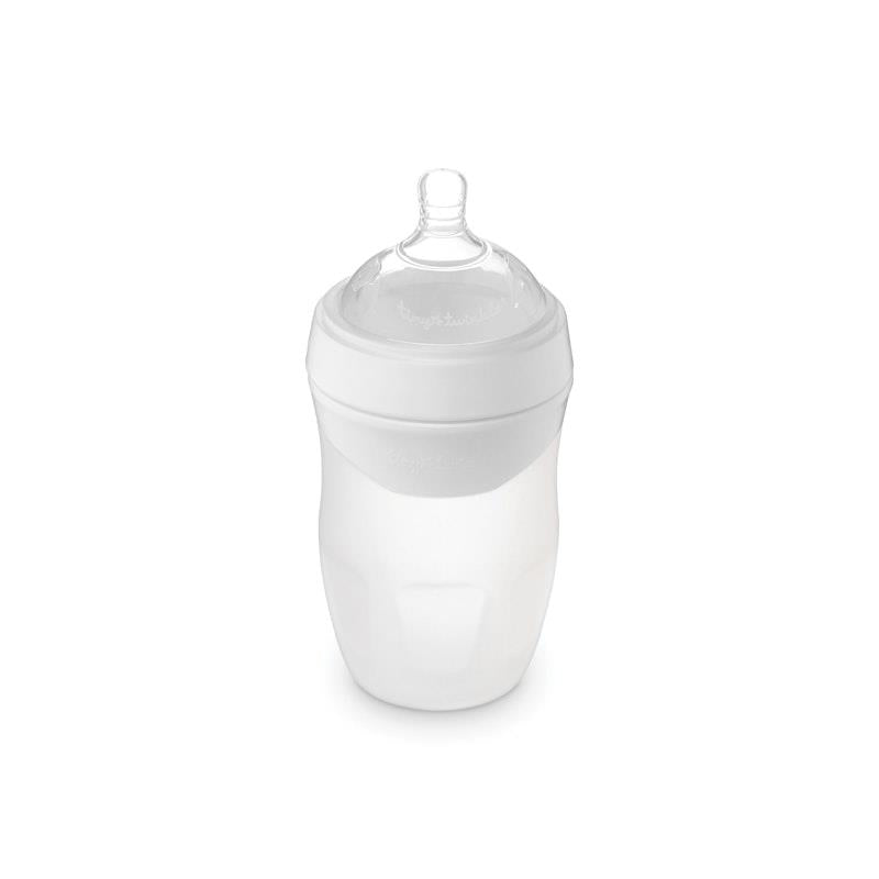 Load image into Gallery viewer, Tiny Twinkle - Silicone Baby Bottle - White 180ml
