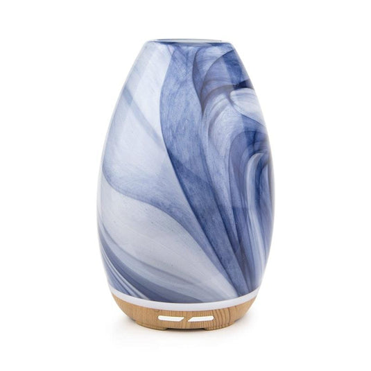 Lively Living Aroma-Swirl Glass Diffuser Denim