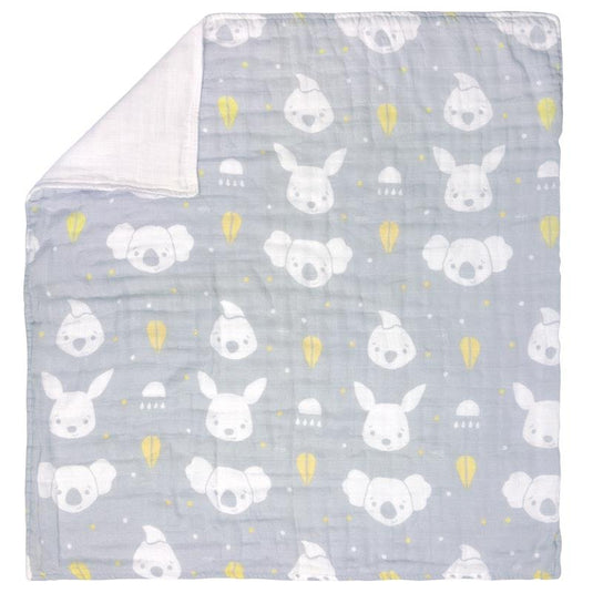 Playgro Fauna Friends Muslin Pram Blanket 1 Piece