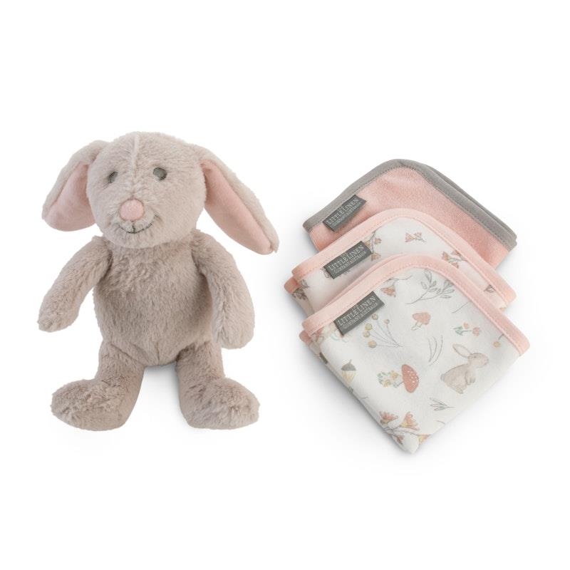 Load image into Gallery viewer, The Little Linen Company Plush Toy &amp; Washers Harvest Bunny
