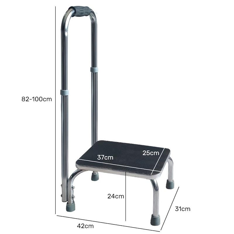 Load image into Gallery viewer, Equipmed Bath and Shower Assistance Step 150kg Max Capacity 1Unit
