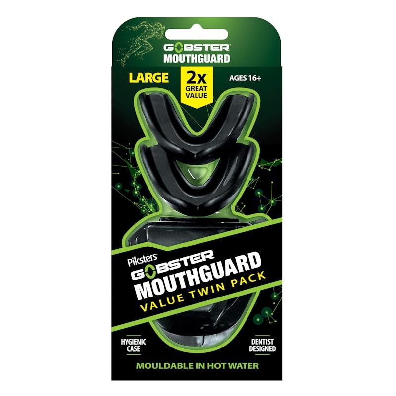 Load image into Gallery viewer, Piksters Gobster Mouthguard (with case) Large 2pk
