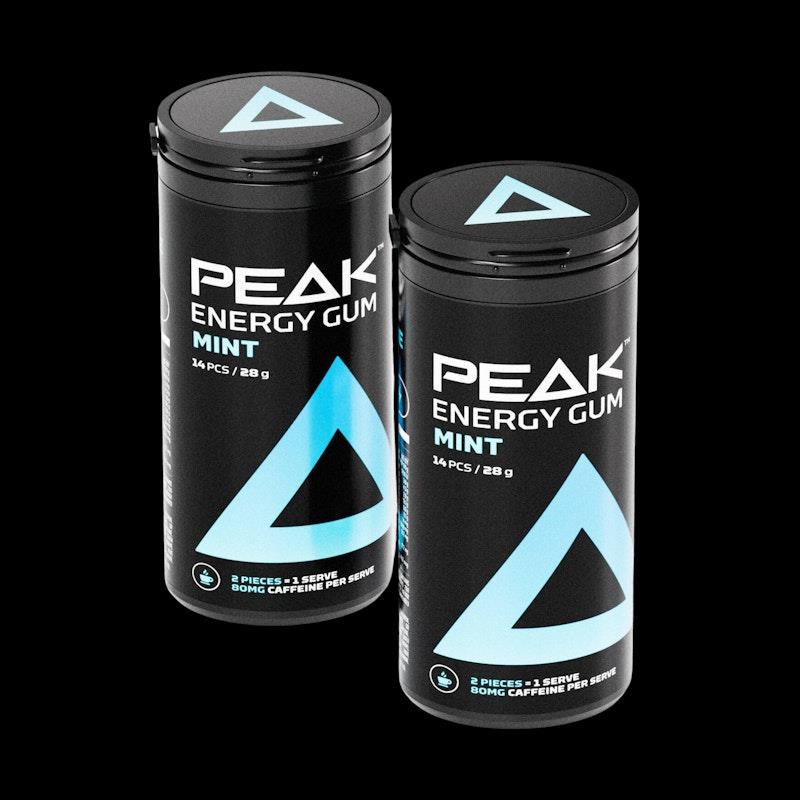 Load image into Gallery viewer, Peak Energy Gum Mint 2Pack
