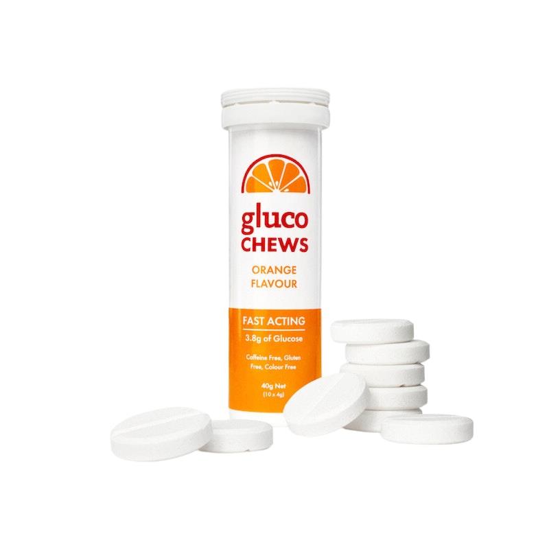 Load image into Gallery viewer, Glucology 25 Pack CGM Patches + 12 Tubes of Glucochews 25 Pack CGM Patches for Freestyle Libre (Beige) + 12 Tubes of Glucochews  (Orange)
