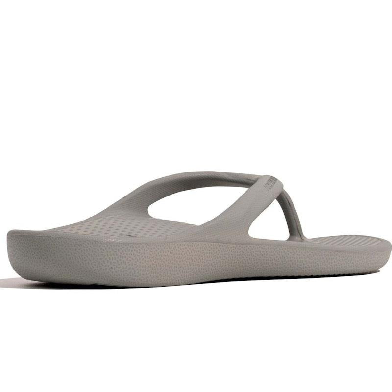 Load image into Gallery viewer, Archline Orthotic Foam Thongs Arch Support Flip Flops Orthopedic Rebound - Grey Euro Size 37
