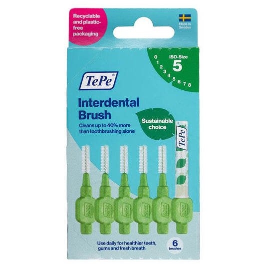 TePe Interdental Brushes - Original Green-Size 5