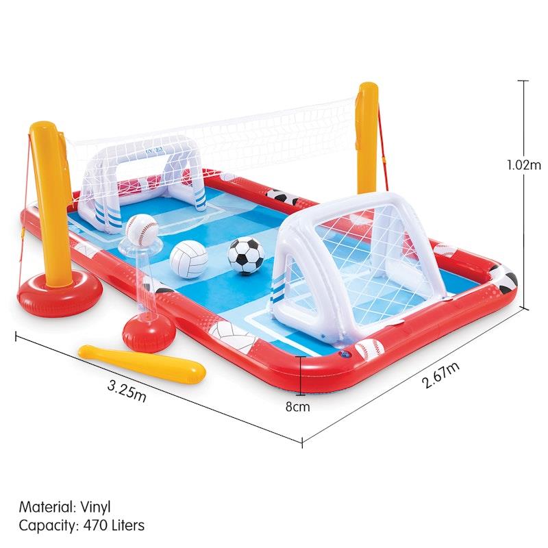 Load image into Gallery viewer, Intex Action Sports Play Centre Soccer Volleyball Baseball 1 Pack
