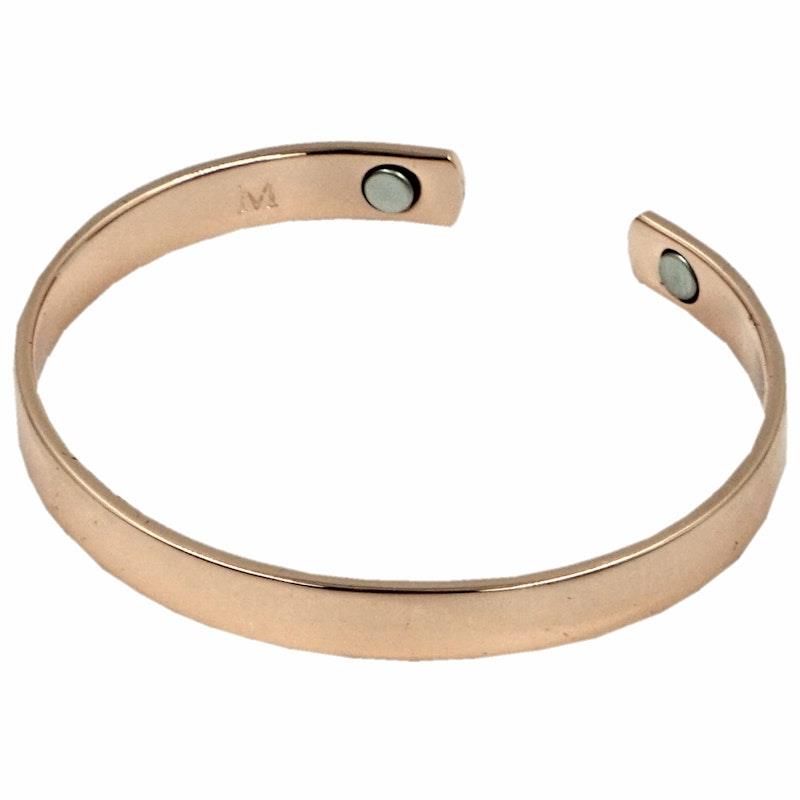 Load image into Gallery viewer, Dick Wicks Activease Magnetic Copper Wrist Health Bangle SML
