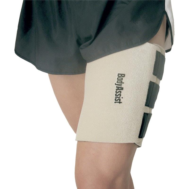 Load image into Gallery viewer, BodyAssist One Size Thermal Thigh Wrap Black One Size
