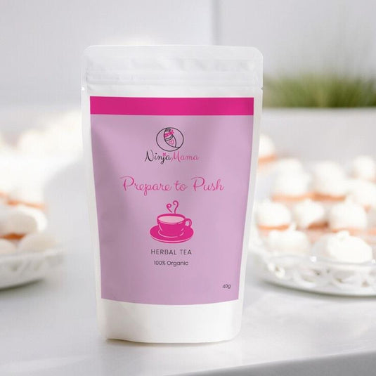 Ninja Mama Prepare to Push Loose Leaf Raspberry Leaf Tea 40g