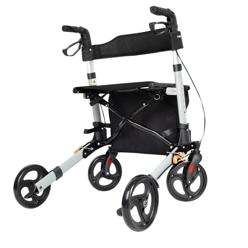 Load image into Gallery viewer, Orthonica Folding Rollator Mobility Aid 4 Wheel Walker

