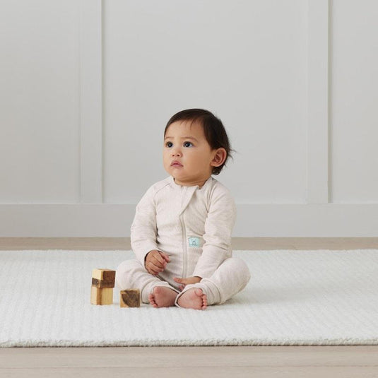 ergoPouch Long Sleeve Layer 0.2 TOG Oatmeal Marle 6-12Months