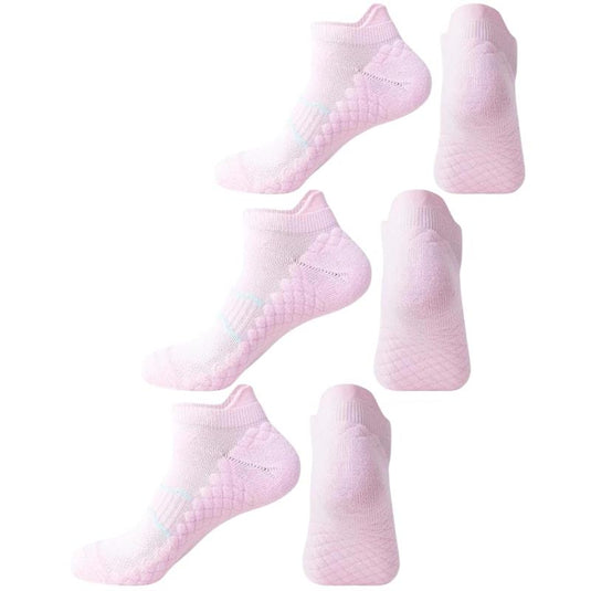 High Heel Jungle Ultimate Cushioned Support Sport Socks Pink