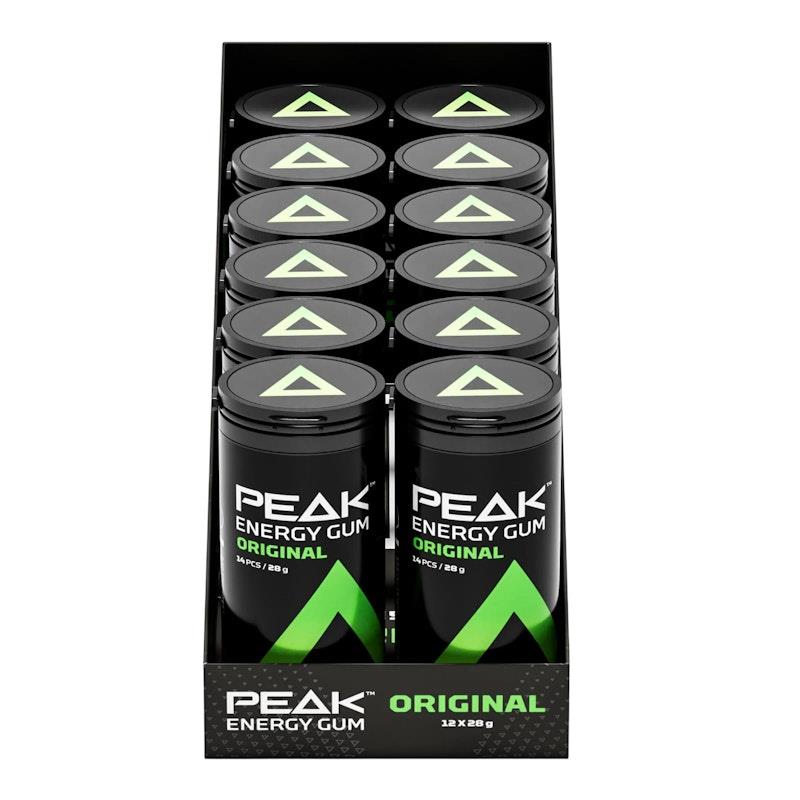 Load image into Gallery viewer, Peak Energy Gum Original 12 Pack
