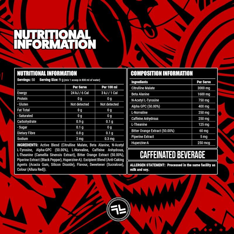 Load image into Gallery viewer, Faction Labs Disorder Original - 50 serves Red Russian
