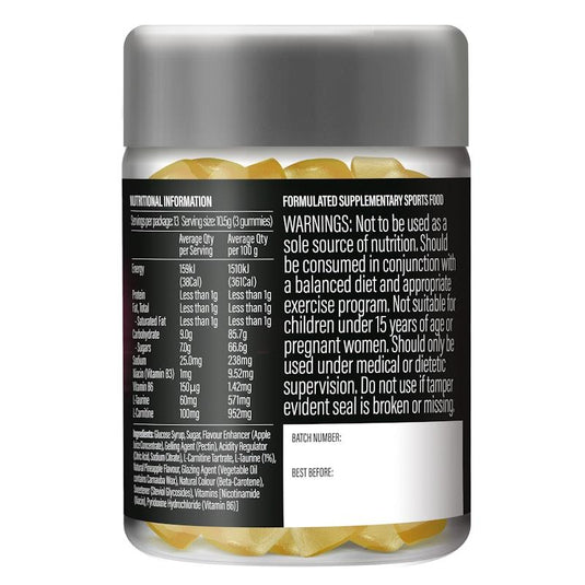 Life Botanics PreWorkout Gummies 3x40 Pack
