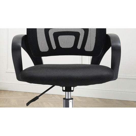 Oikiture Office Gaming Computer Mesh Chair Executive Foam Seat Black