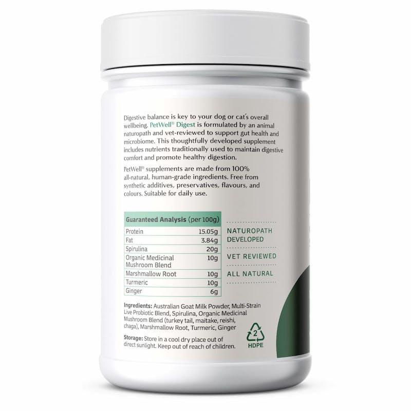 Load image into Gallery viewer, PetWell DIGEST – Gut Health for Cats and Dogs 125g

