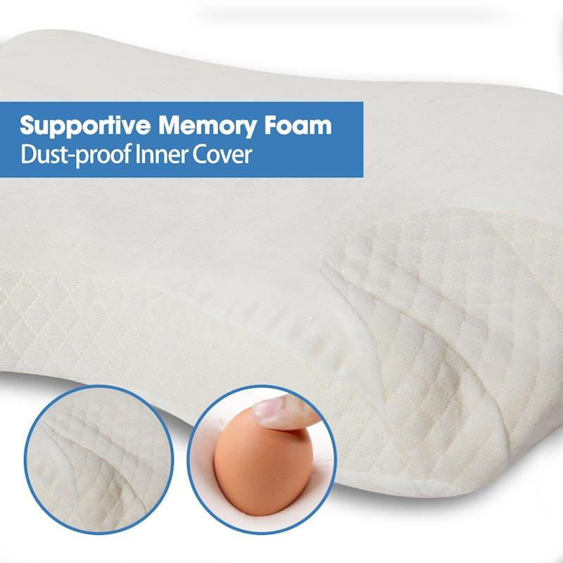 Load image into Gallery viewer, Clevinger CPAP Contour Memory Foam Pillow 1pc
