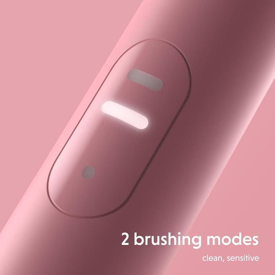 ORDO Sonic Lite Toothbrush & 2x Brush Head Bundle Petal