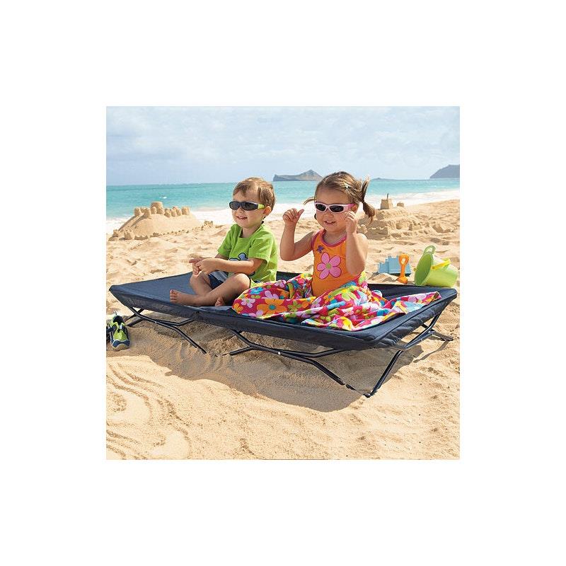 Load image into Gallery viewer, Regalo Portable 122cm Foldable Bed Toddler/Kids 2-5y Blue 1pc
