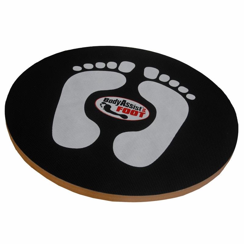 Load image into Gallery viewer, BodyAssist Wooden Balance Wobble Board Anti-Slip Surface One Size
