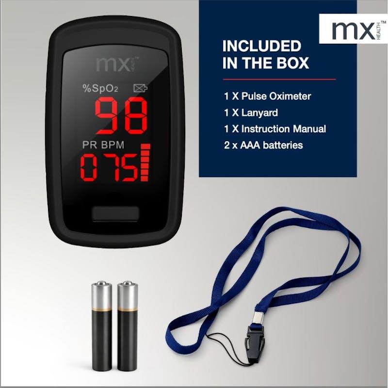 Load image into Gallery viewer, Mx Health Pulse Oximeter 1Unit
