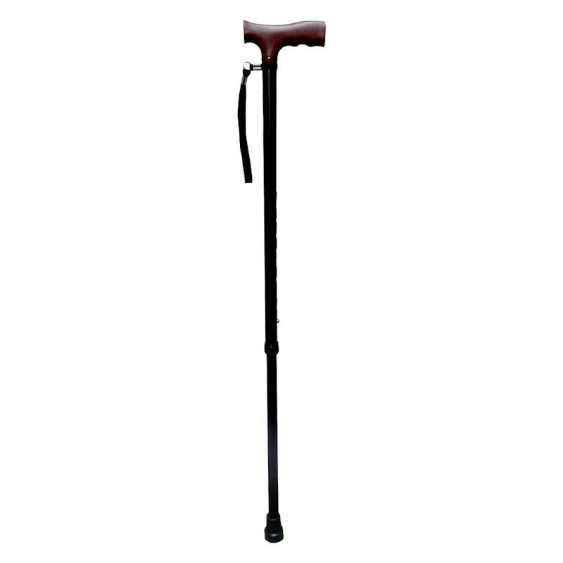 Load image into Gallery viewer, Livingstone Walking Stick Aluminium Adjustable 70.5-93 cm Black
