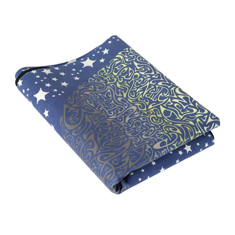 Load image into Gallery viewer, Centra Yoga Mat Foldable Non-Slip Exercise Fitness Lightweight 1mm Blue 185X68cm 1pc
