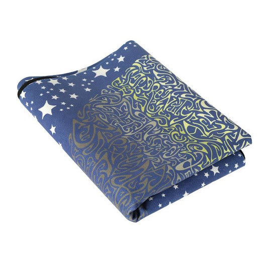 Centra Yoga Mat Foldable Non-Slip Exercise Fitness Lightweight 1mm Blue 185X68cm 1pc