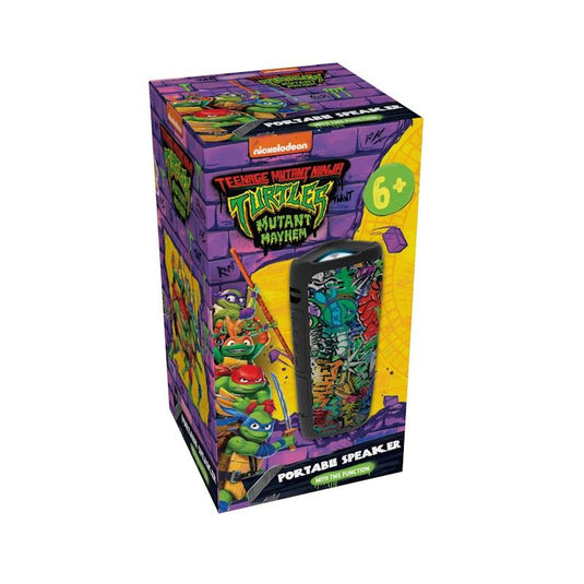 TMNT 10W Portable Bluetooth Speaker 1 Unit