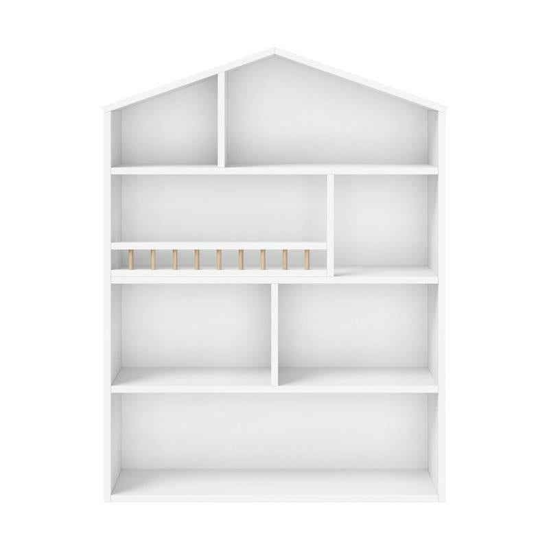 Load image into Gallery viewer, Oikiture Kids Bookshelf Bookcase Organiser Display Shelf White
