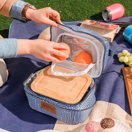 Lazy Dayz Insulated Deluxe Lunch Cooler - Makena 1pc