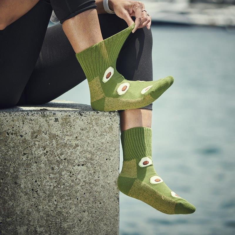 Load image into Gallery viewer, Glucology Copper based Socks | 2 Pairs Small/ Avocado
