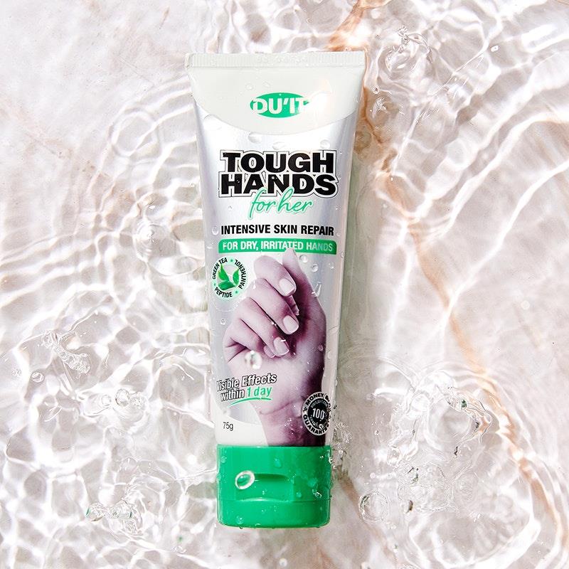 Load image into Gallery viewer, DU'IT Tough Hands for Her Green Tea 75g | Anti-Aging Hand Cream 3Pack
