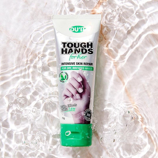DU'IT Tough Hands for Her Green Tea 75g | Anti-Aging Hand Cream 3Pack