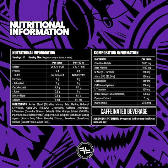 Faction Labs Disorder Original - 50 serves Sunburnt Country