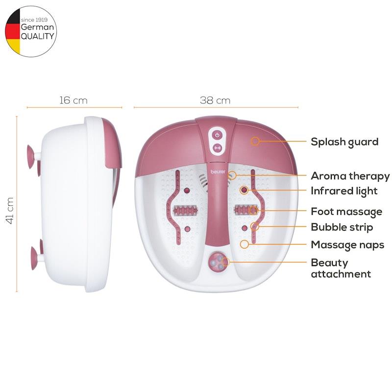 Load image into Gallery viewer, Beurer FB35 Foot Bubble Spa with Aromatherapy One Size
