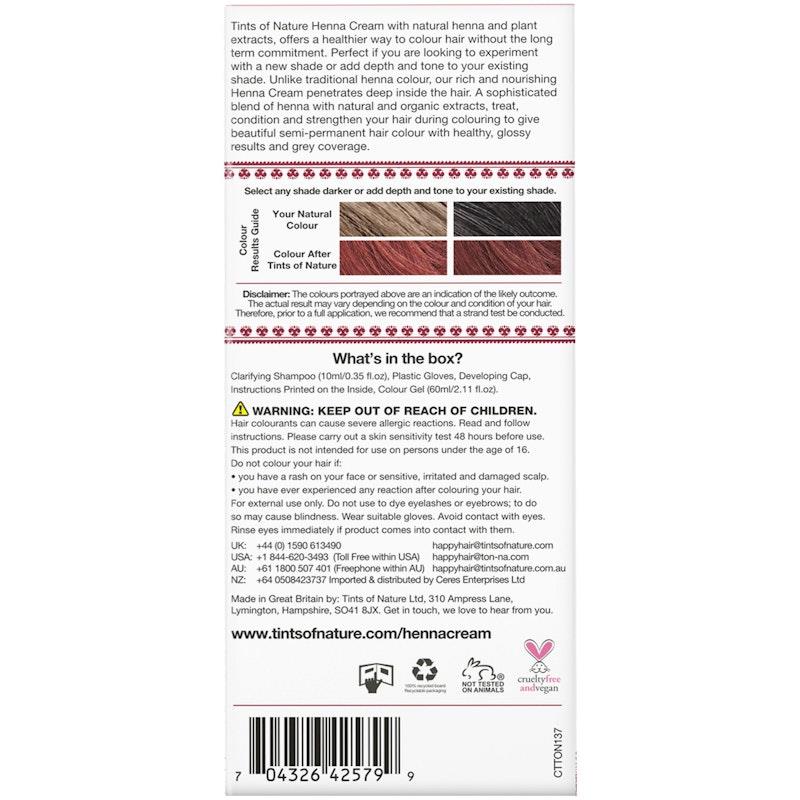 Load image into Gallery viewer, Tints of Nature Henna Cream Red 70ml
