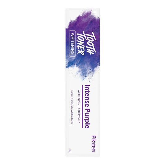 Piksters Tooth Toner Whitening Toothpaste Intense Purple 96g