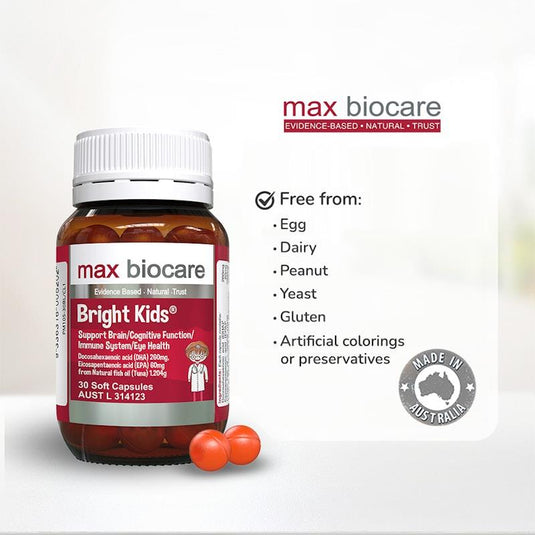 Max Biocare Bright Kids® 30Capsules