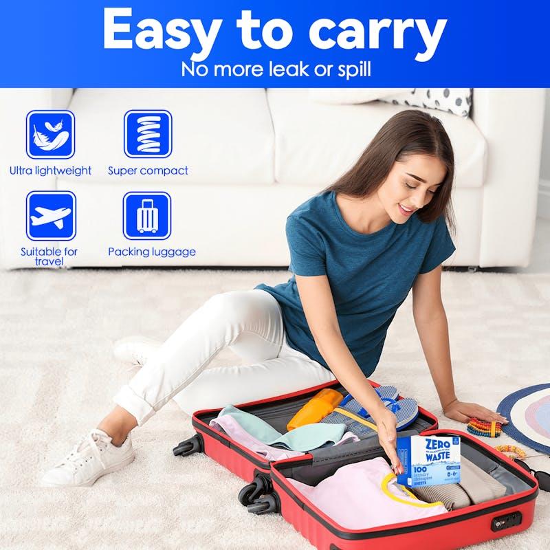 Load image into Gallery viewer, Living Today Ultra Concentrated Laundry Detergent Sheets - 25 Pack 1Unit
