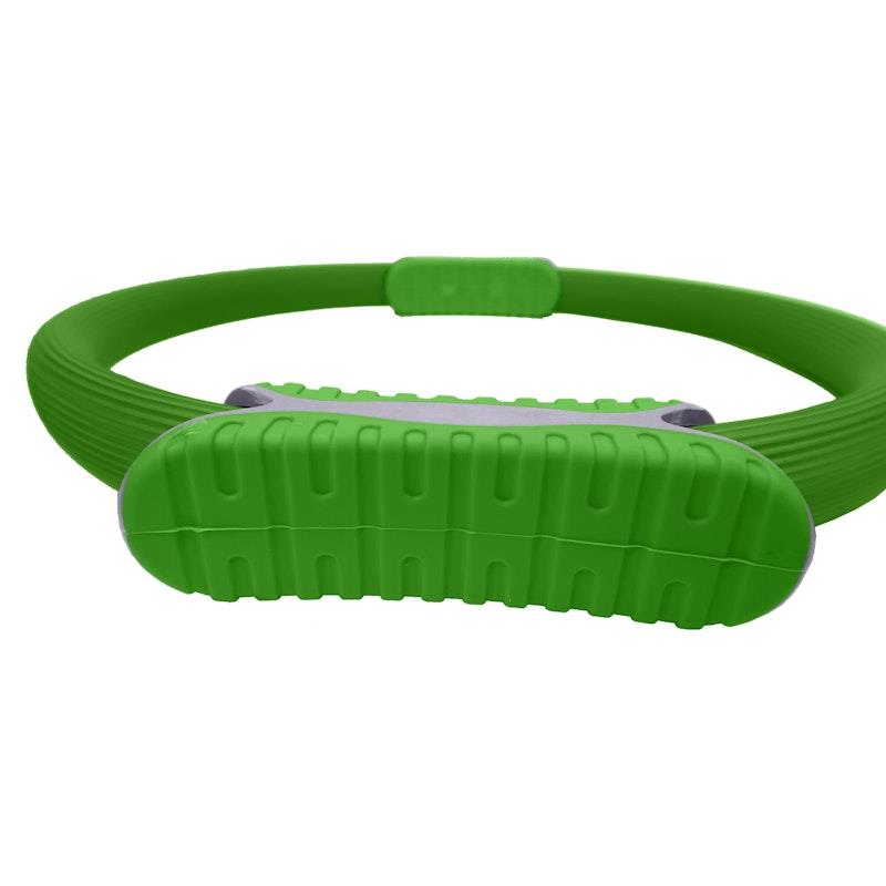 Load image into Gallery viewer, Powertrain Pilates Ring Band Yoga Home Workout Exercise Band Green
