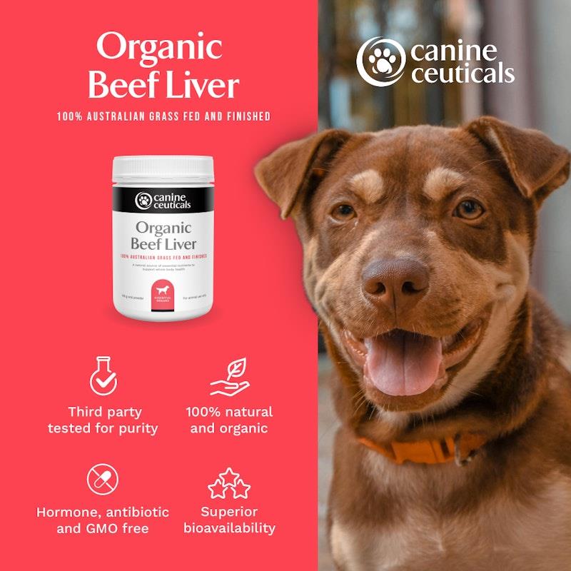 Load image into Gallery viewer, CanineCeuticals Organic Beef Liver 150g
