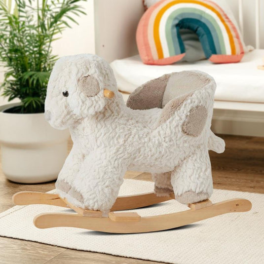 Jiggle & Giggle Soft Plush Toy Rocker Puppy