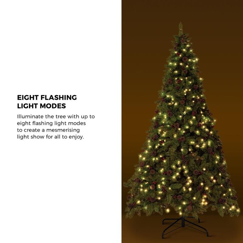 Load image into Gallery viewer, Tinseltown LED Christmas Tree 1.8M Xmas Trees Decorations Green with Ornaments 6 Feet
