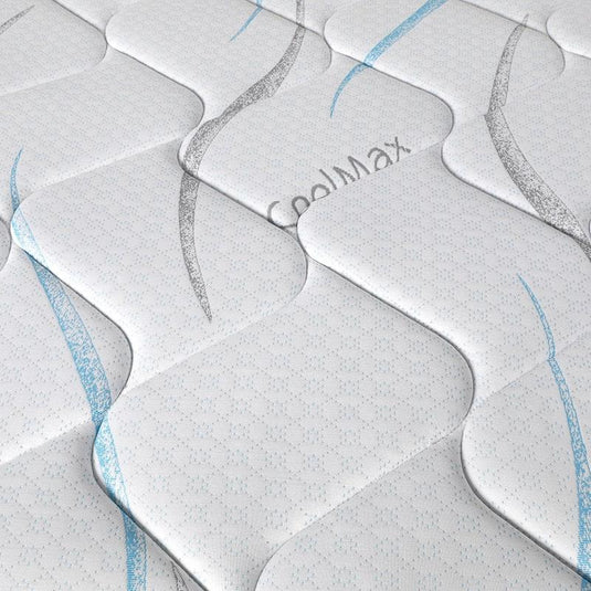 DreamZ Spring Mattress Bed Pocket Tight Top Foam Medium Firm 25CM Single