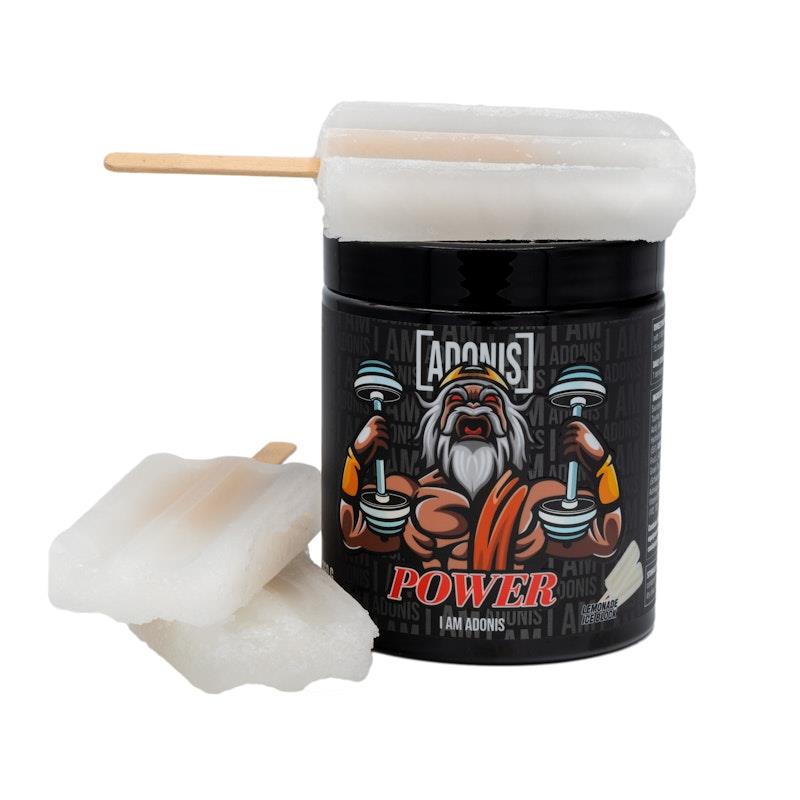 Load image into Gallery viewer, Adonis Gear Power (Pre-Workout) - Lemonade Ice Block 360g 30Serves
